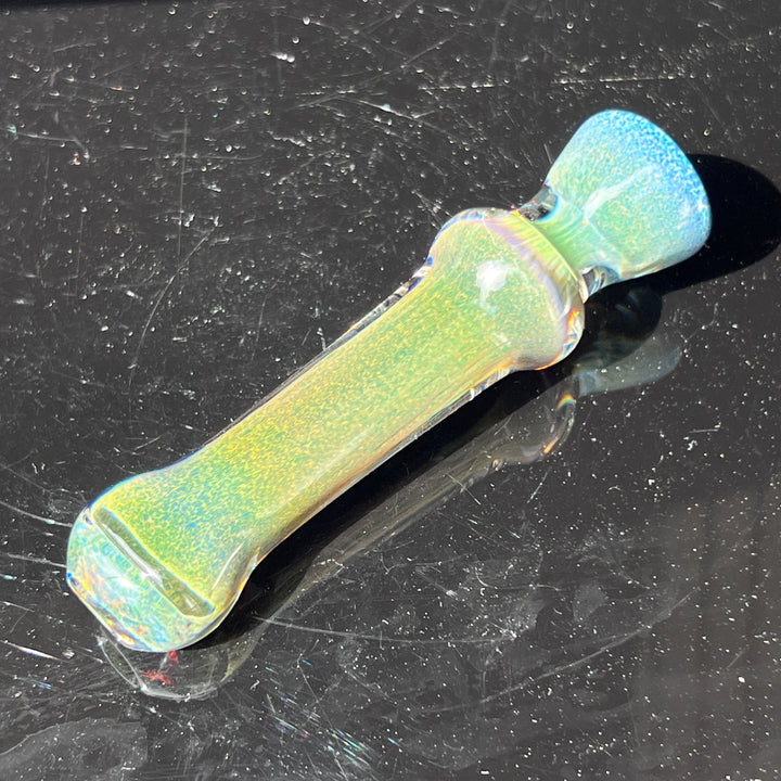 Rainforest Moss Chillum Glass Pipe Schutz Glass   