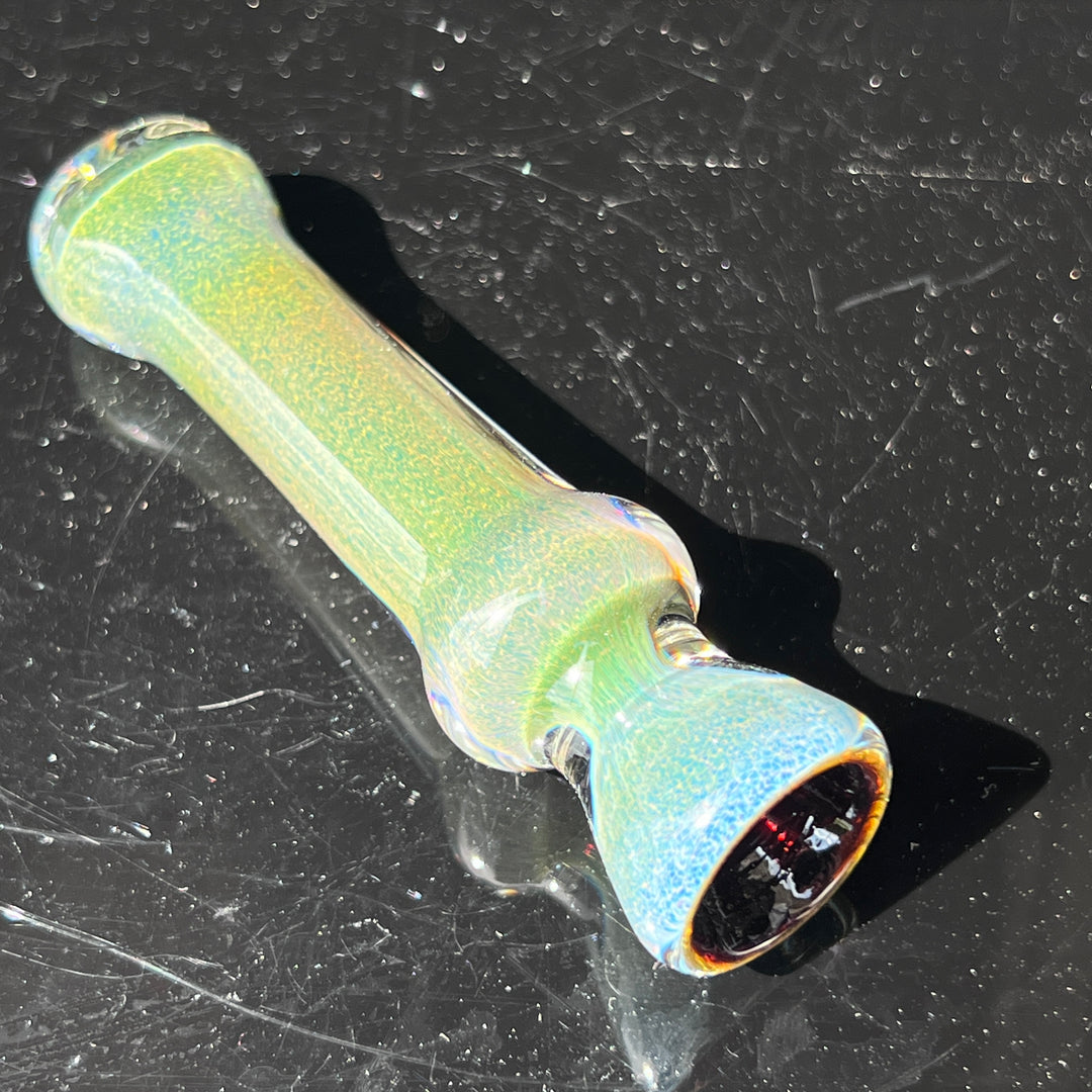 Rainforest Moss Chillum Glass Pipe Schutz Glass   