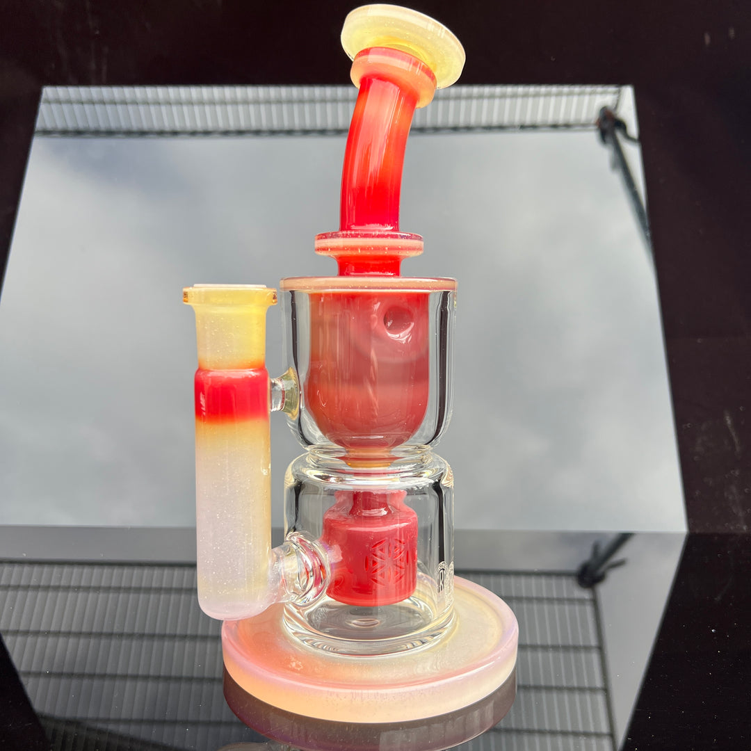 V1 Taurus Fruit Basket Rig Water Pipe Fatboy Glass   