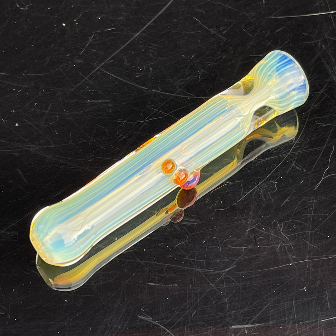 Comtrex Silver Fume Chillum 2 Glass Pipe Schutz Glass   