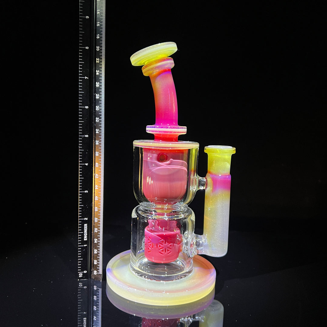 V1 Taurus Fruit Basket Rig Water Pipe Fatboy Glass   