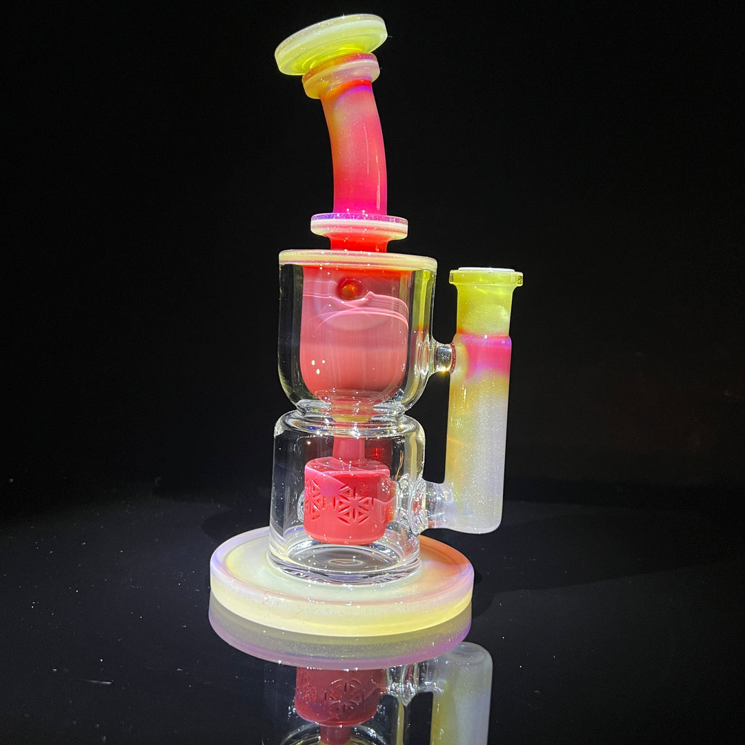 V1 Taurus Fruit Basket Rig Water Pipe Fatboy Glass   