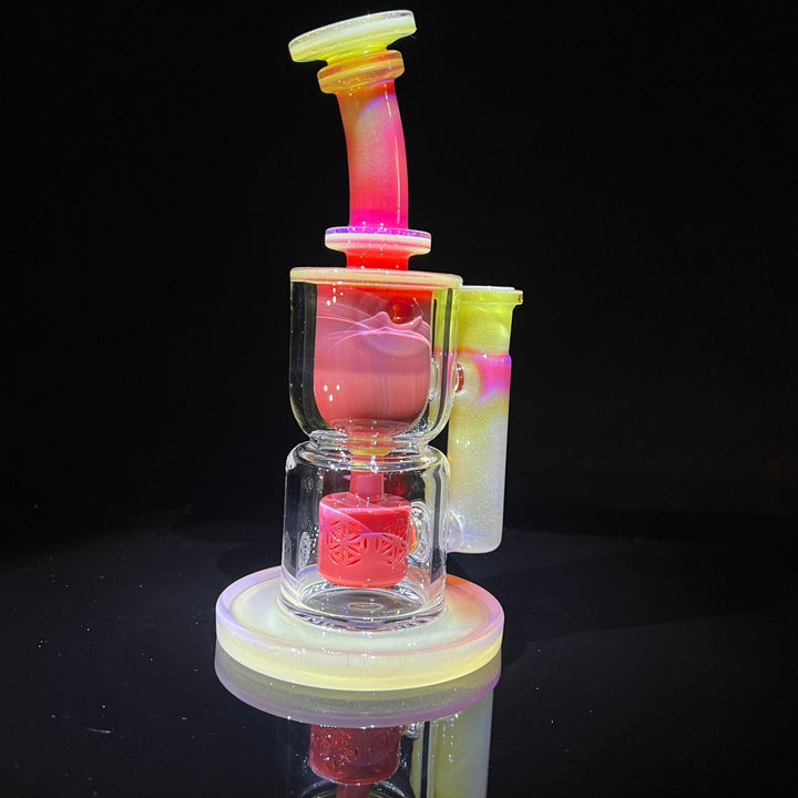 V1 Taurus Fruit Basket Rig Water Pipe Fatboy Glass   