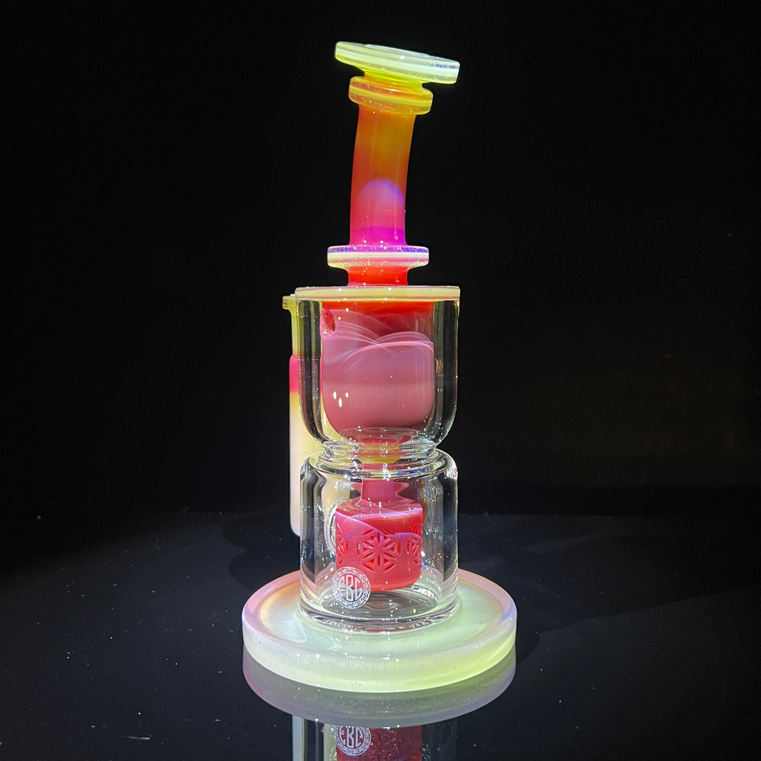 V1 Taurus Fruit Basket Rig Water Pipe Fatboy Glass   