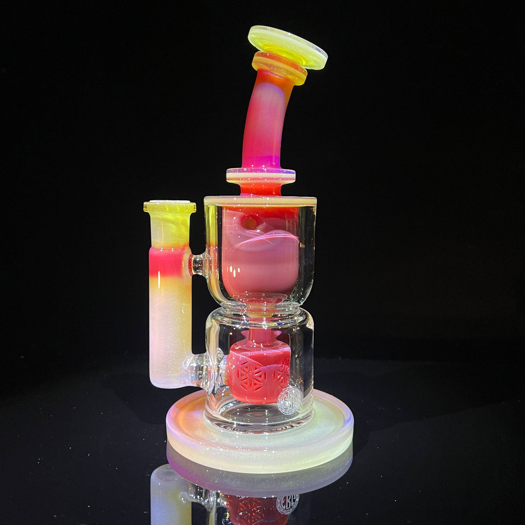 V1 Taurus Fruit Basket Rig Water Pipe Fatboy Glass   