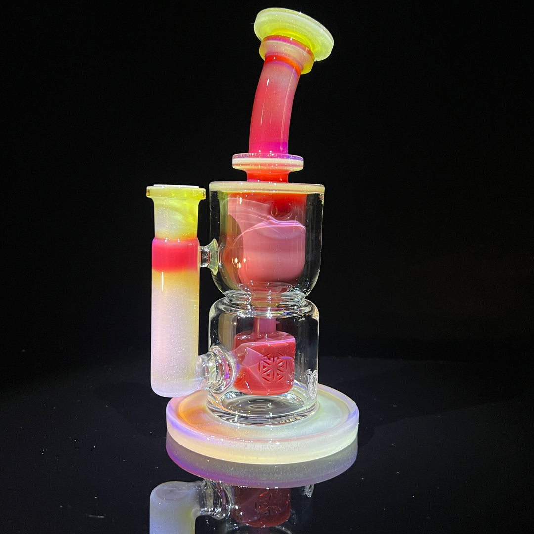 V1 Taurus Fruit Basket Rig Water Pipe Fatboy Glass   