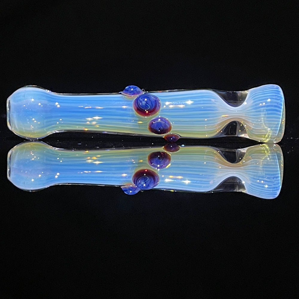 Comtrex Silver Fume Chillum 4 Glass Pipe Schutz Glass   