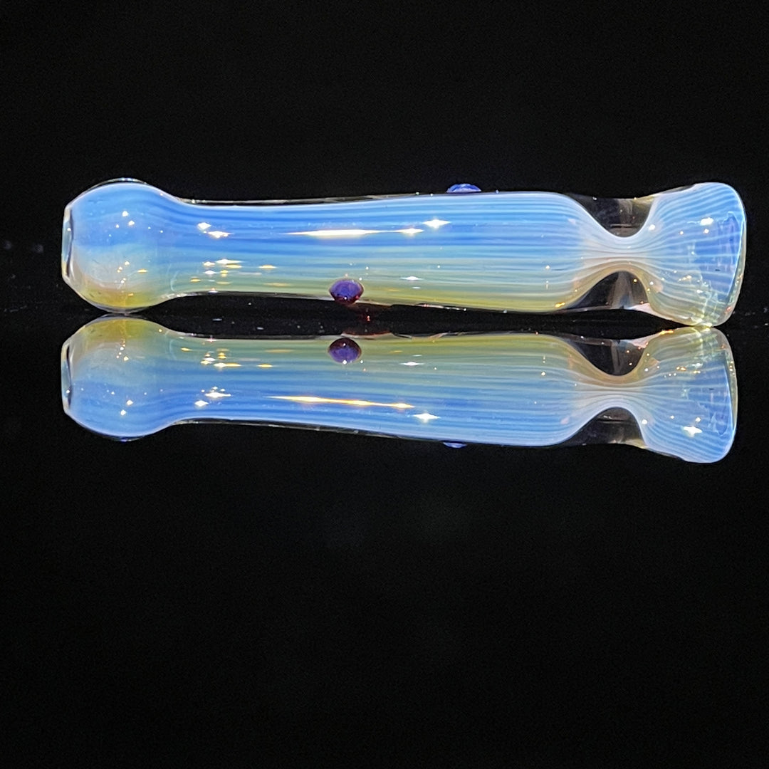 Comtrex Silver Fume Chillum 4 Glass Pipe Schutz Glass   