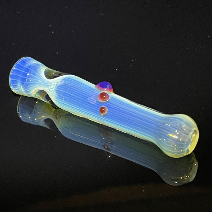 Comtrex Silver Fume Chillum 5 Glass Pipe Schutz Glass   