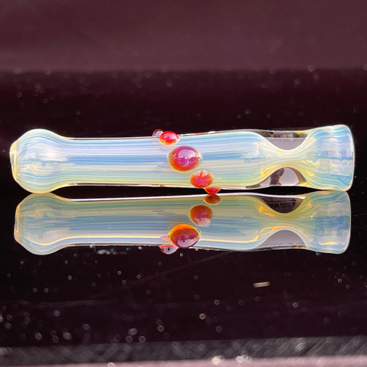 Comtrex Silver Fume Chillum 5 Glass Pipe Schutz Glass   