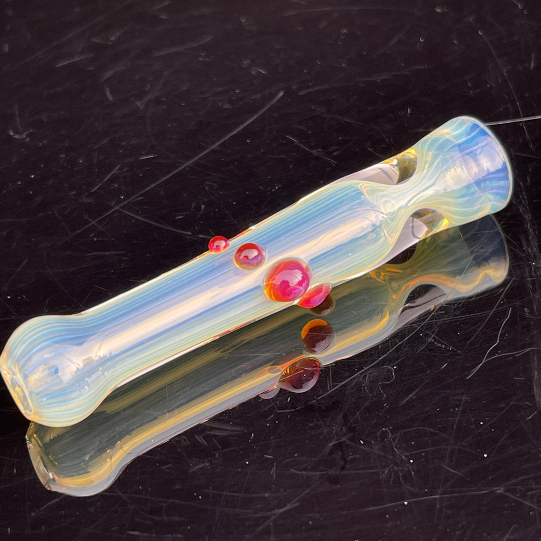 Comtrex Silver Fume Chillum 5 Glass Pipe Schutz Glass   