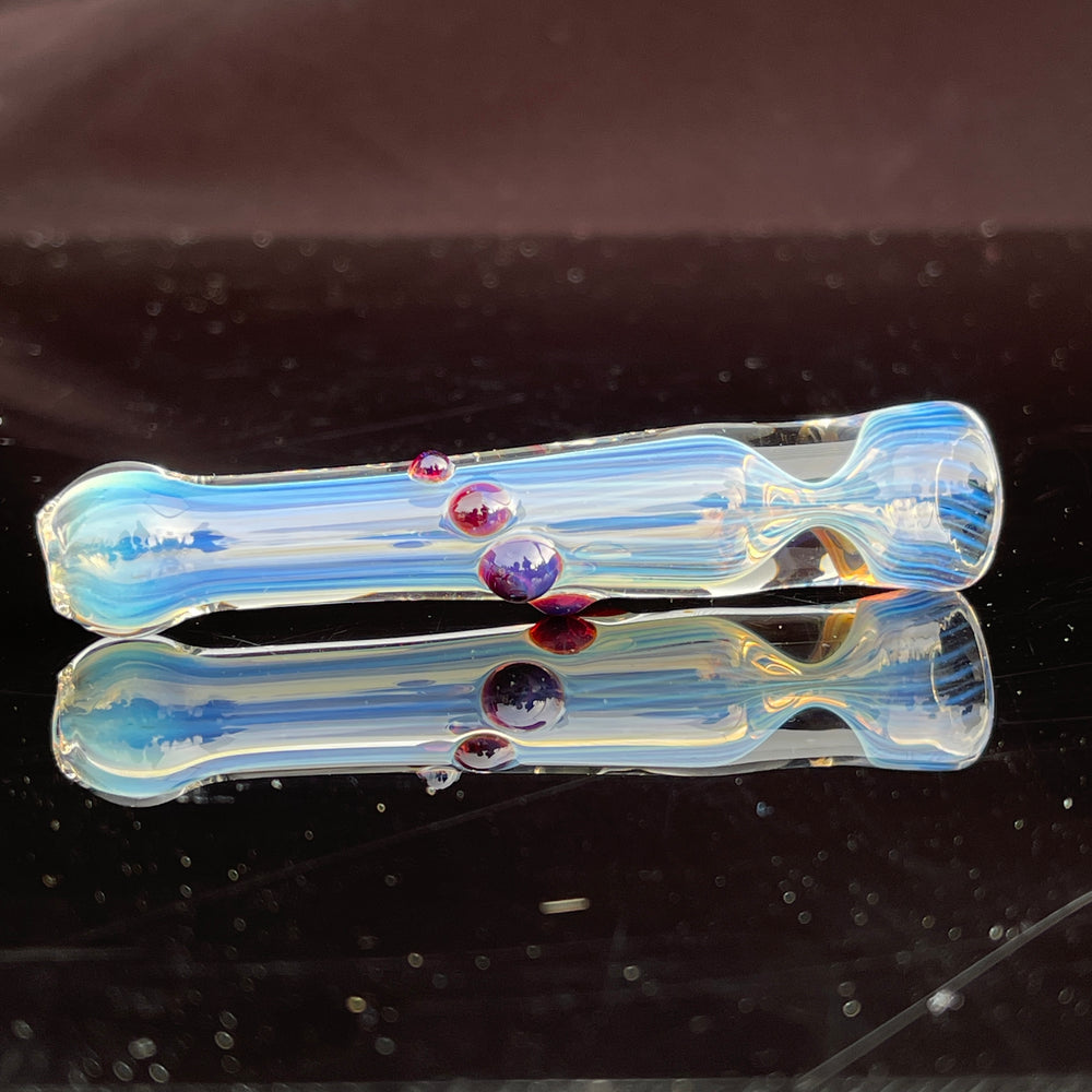 Comtrex Silver Fume Chillum 6 Glass Pipe Schutz Glass   