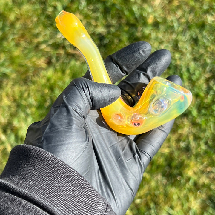 Fumed Spike Sherlock Glass Pipe Orosboro Glass   
