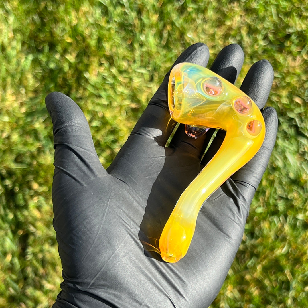 Fumed Spike Sherlock Glass Pipe Orosboro Glass   