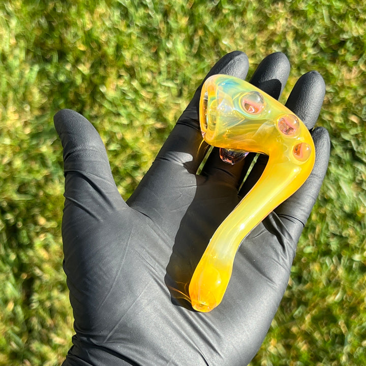 Fumed Spike Sherlock Glass Pipe Orosboro Glass   