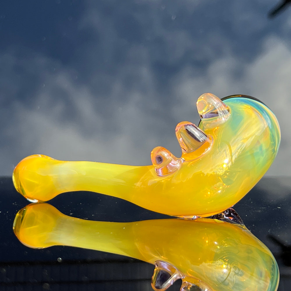 Fumed Spike Sherlock Glass Pipe Orosboro Glass   