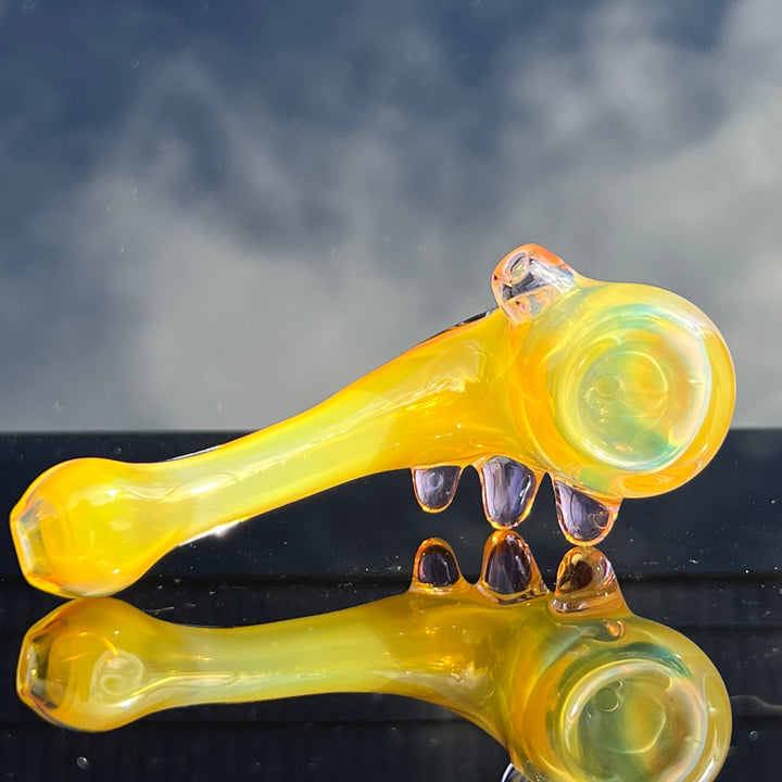 Fumed Spike Sherlock Glass Pipe Orosboro Glass   