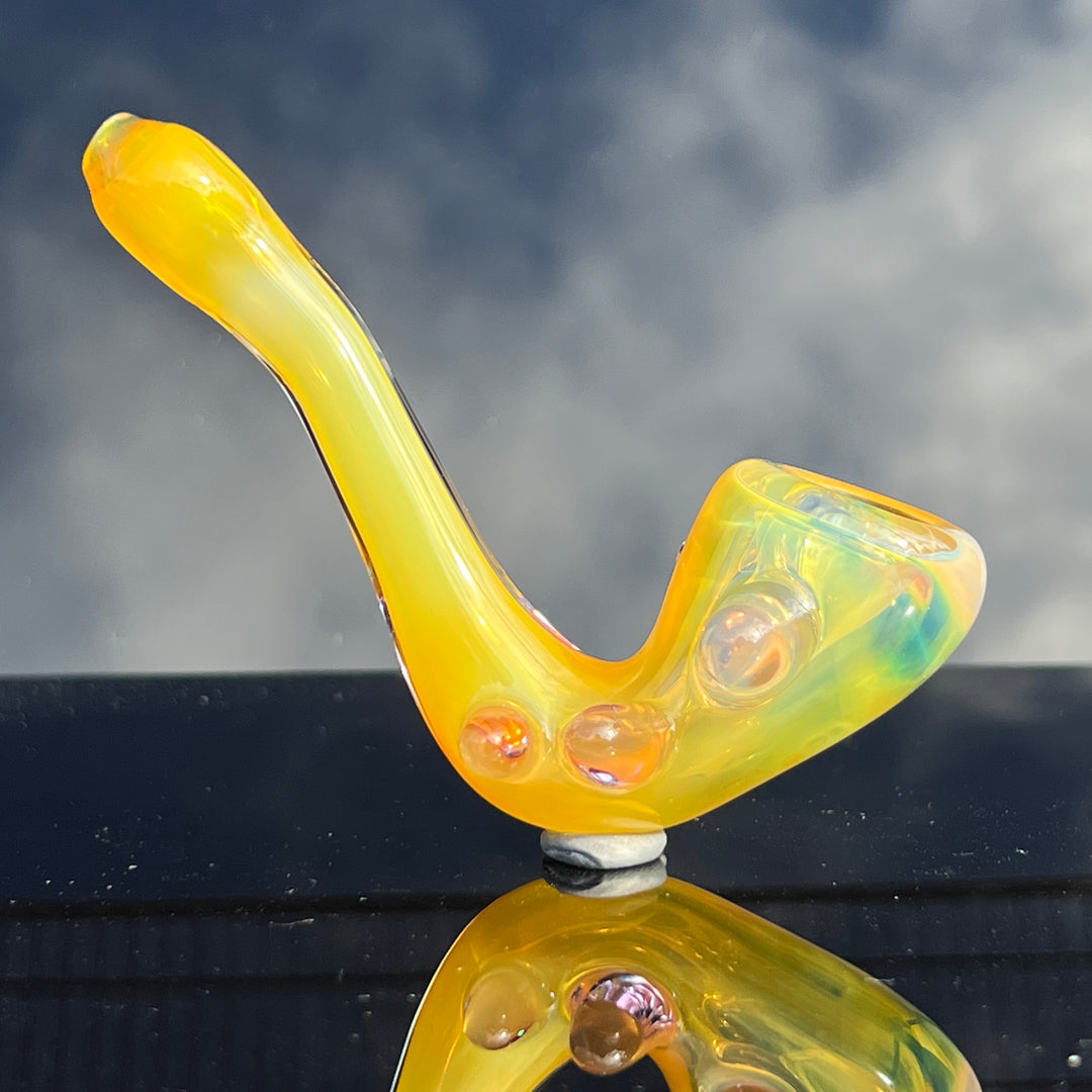 Fumed Spike Sherlock Glass Pipe Orosboro Glass   