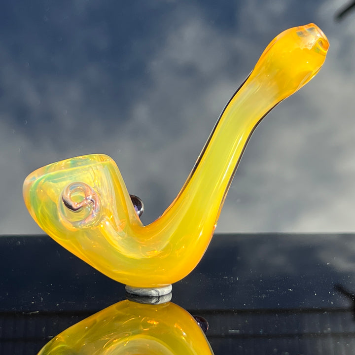 Fumed Spike Sherlock Glass Pipe Orosboro Glass   