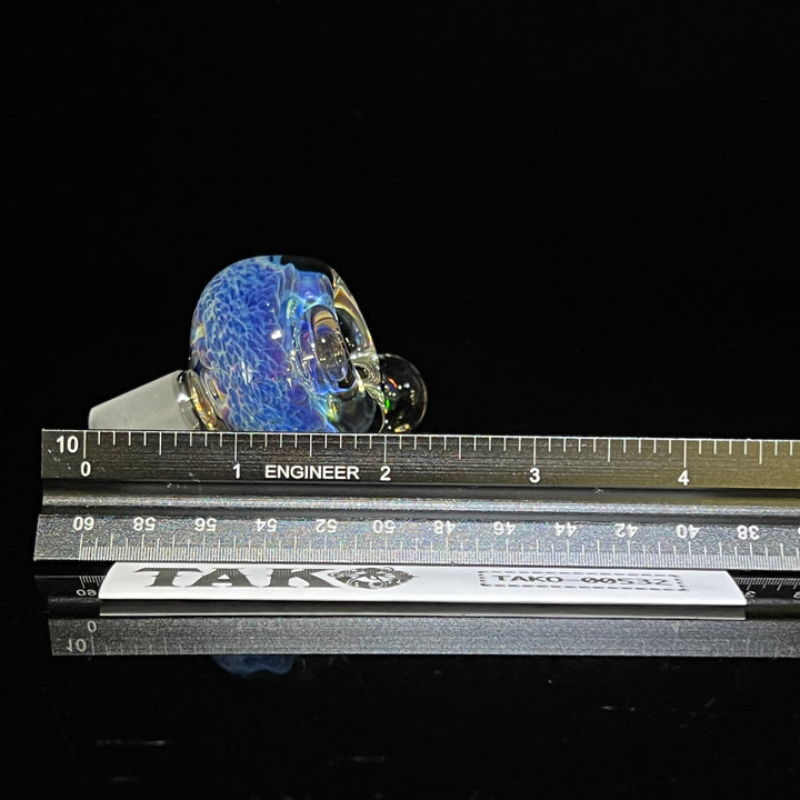 14mm Purple Nebula Black Opal PullSlide Accessory Tako Glass   