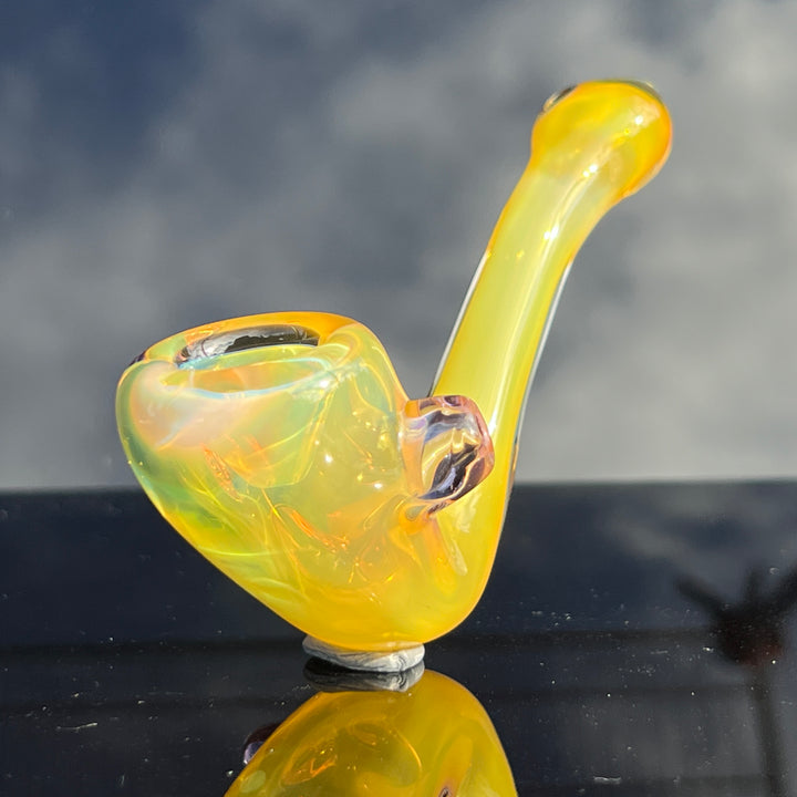 Fumed Spike Sherlock Glass Pipe Orosboro Glass   