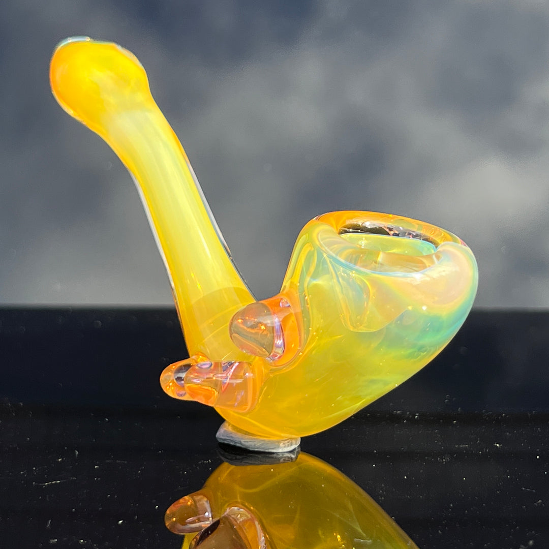 Fumed Spike Sherlock Glass Pipe Orosboro Glass   