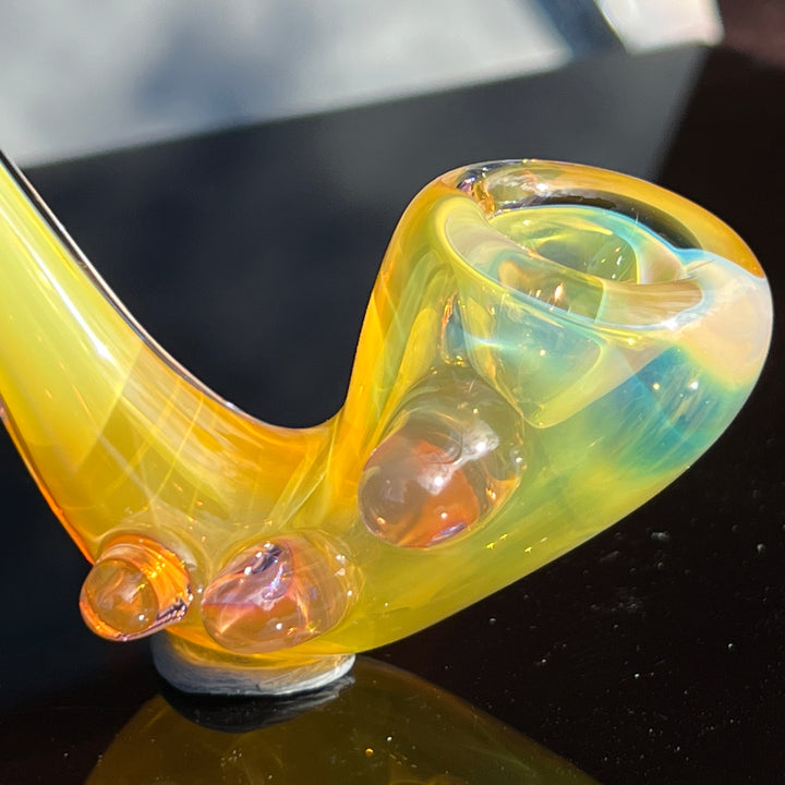 Fumed Spike Sherlock Glass Pipe Orosboro Glass   