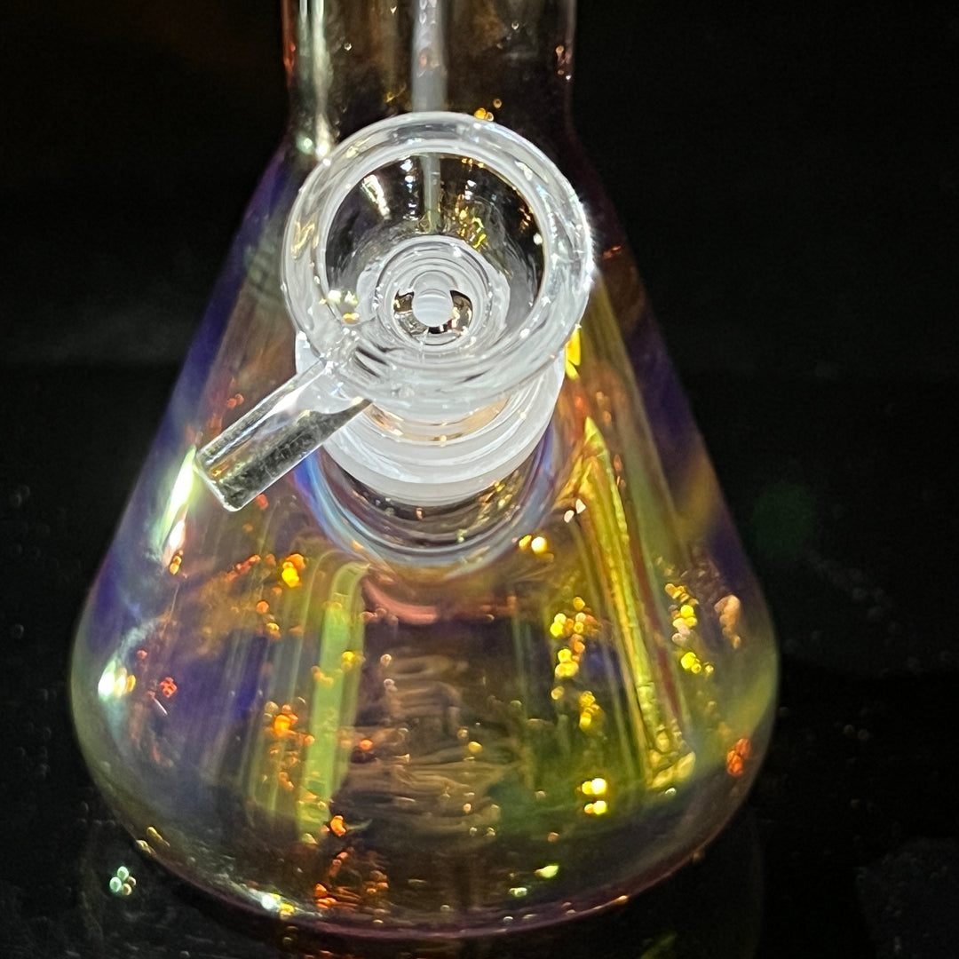 8" Raven Beaker Bong Glass Pipe Solid Glass   