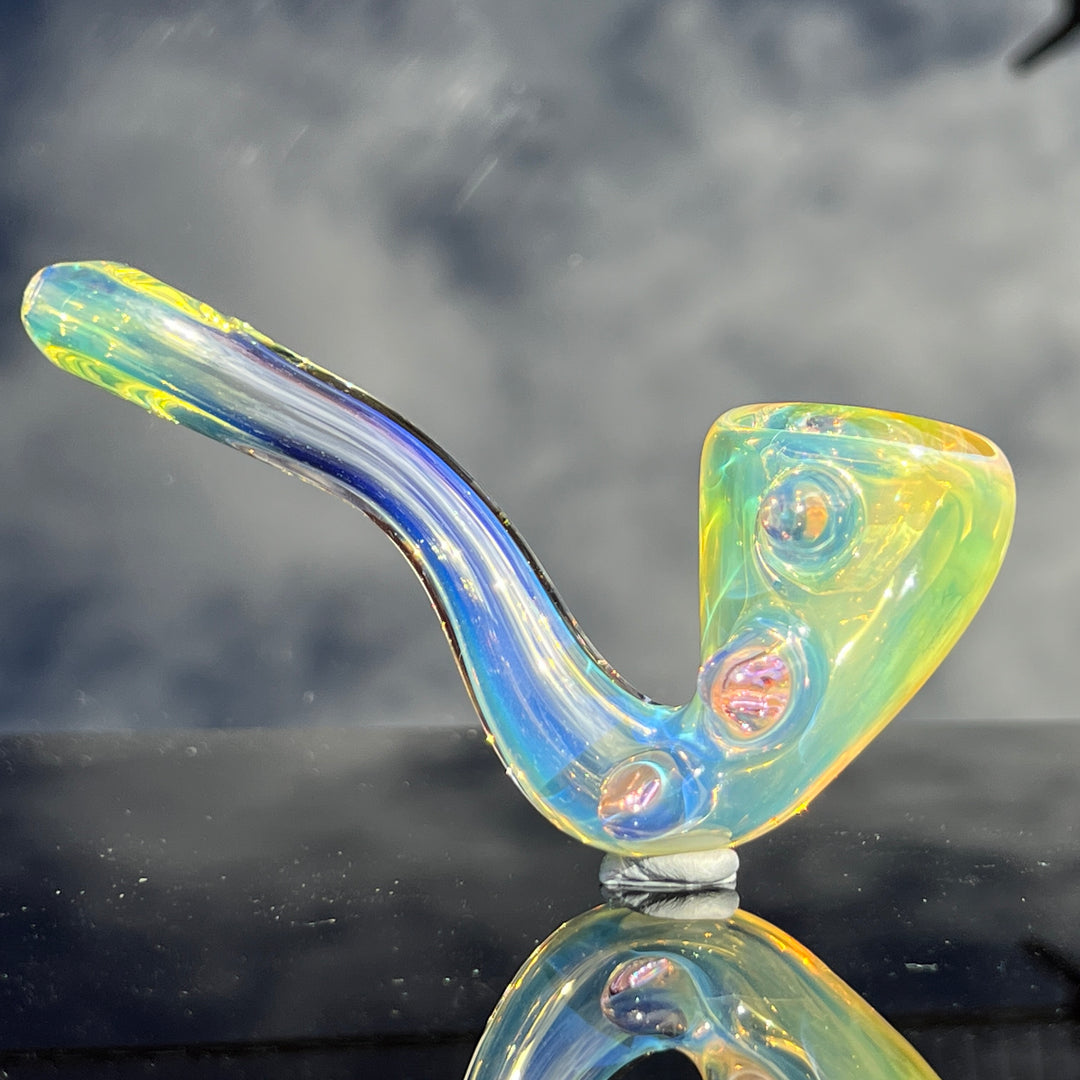 Fumed Spike Sherlock Glass Pipe Orosboro Glass   