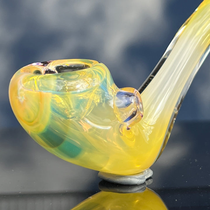 Fumed Spike Sherlock Glass Pipe Orosboro Glass   