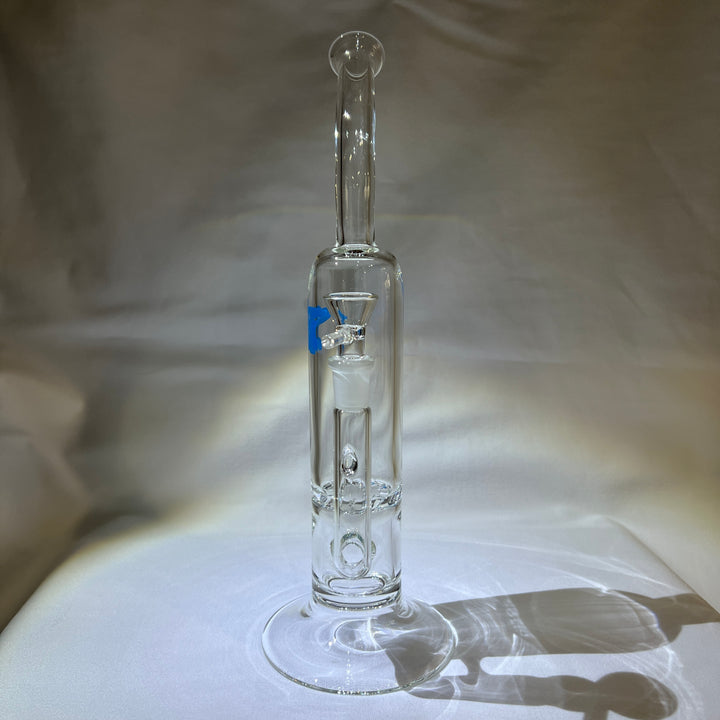 Solid Glass 12" Tornado Bubbler Glass Pipe Solid Glass   