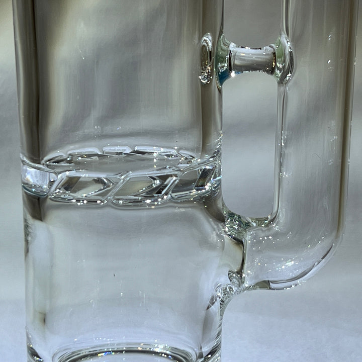 Solid Glass 12" Tornado Bubbler Glass Pipe Solid Glass   