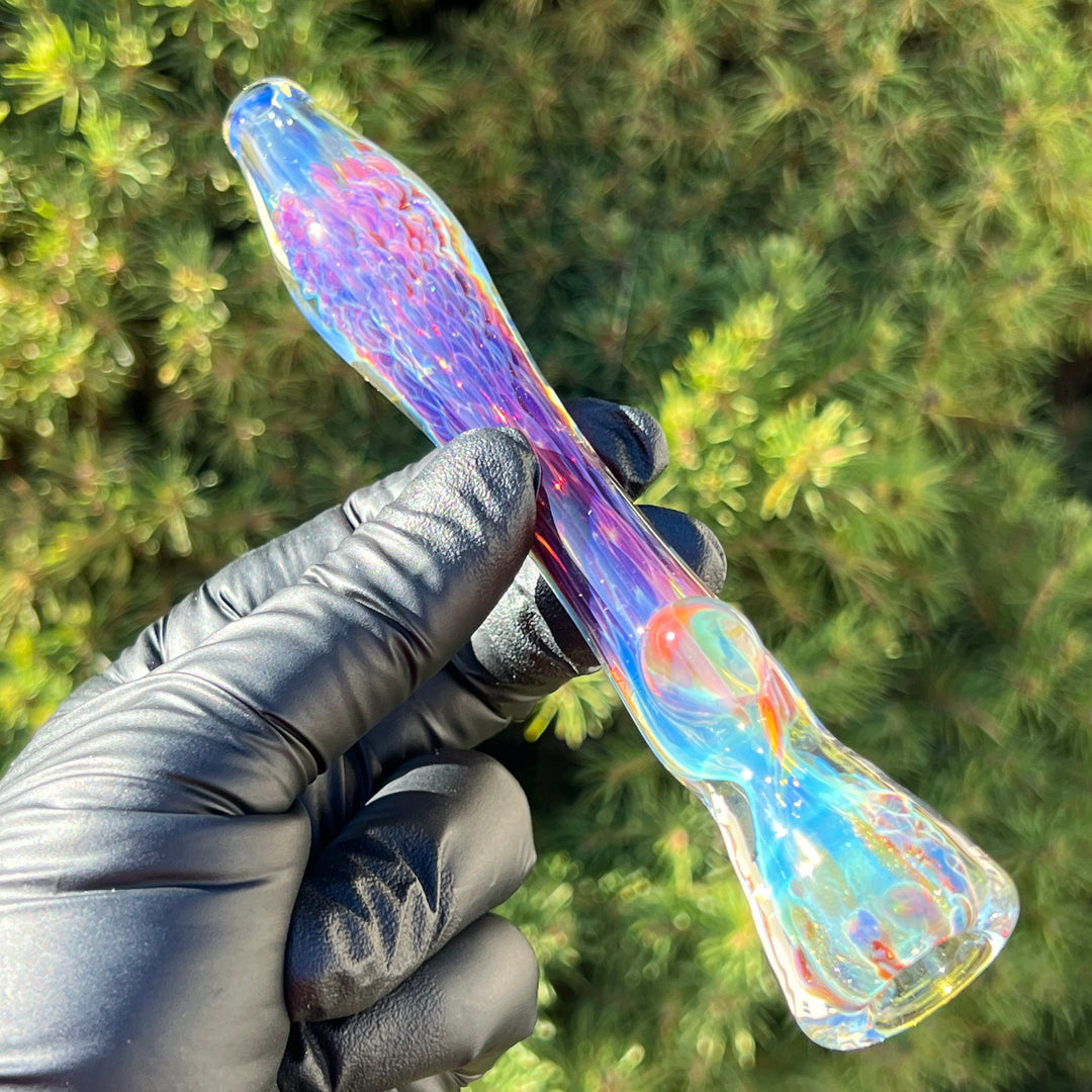 Tiffany's Nebula Chillum Glass Pipe Tako Glass   