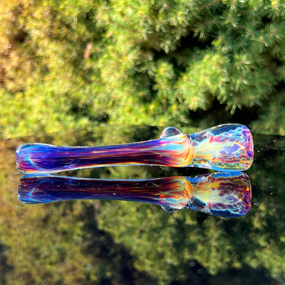 Tiffany's Nebula Chillum Glass Pipe Tako Glass   