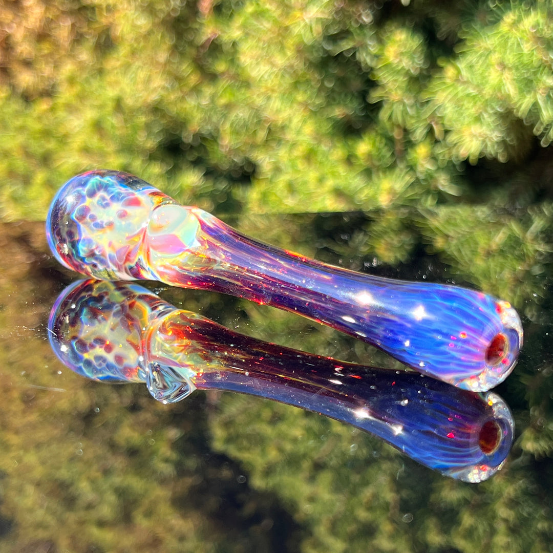 Tiffany's Nebula Chillum Glass Pipe Tako Glass   