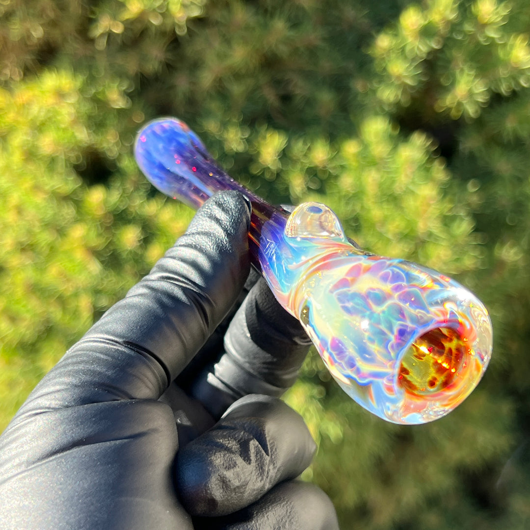 Tiffany's Nebula Chillum Glass Pipe Tako Glass   