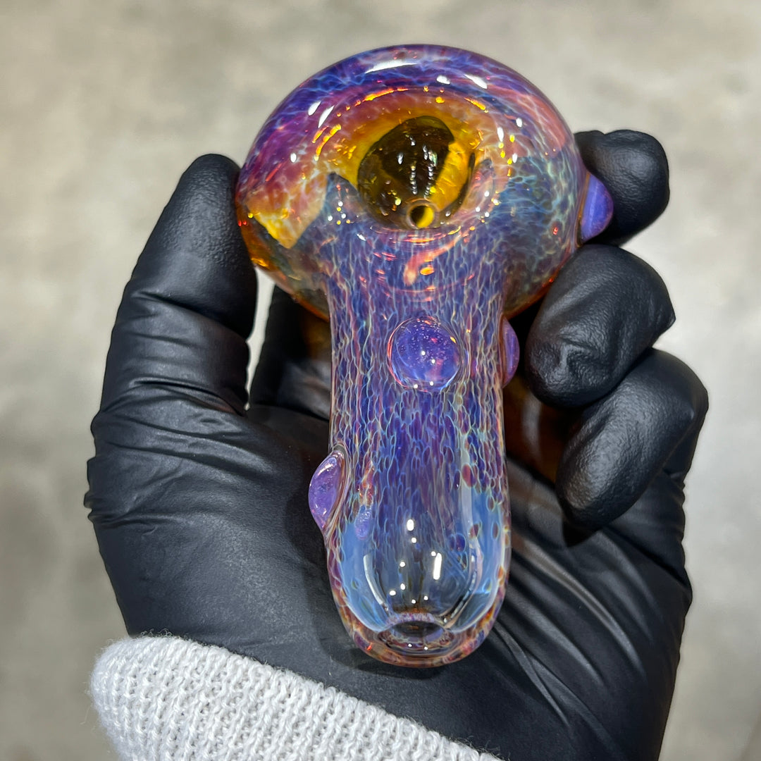 Thick Purple Pipe Glass Pipe Chuck Glass   