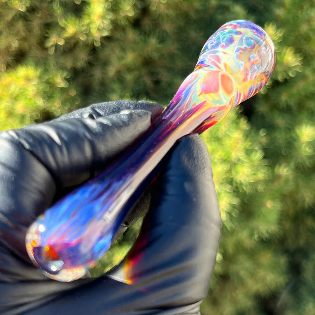 Tiffany's Nebula Chillum Glass Pipe Tako Glass   