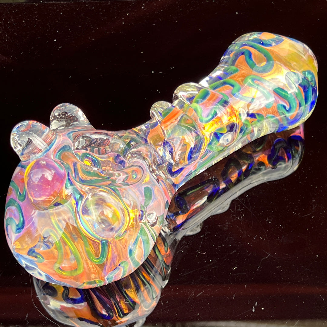 Chunky Marble Pipe Glass Pipe TG   