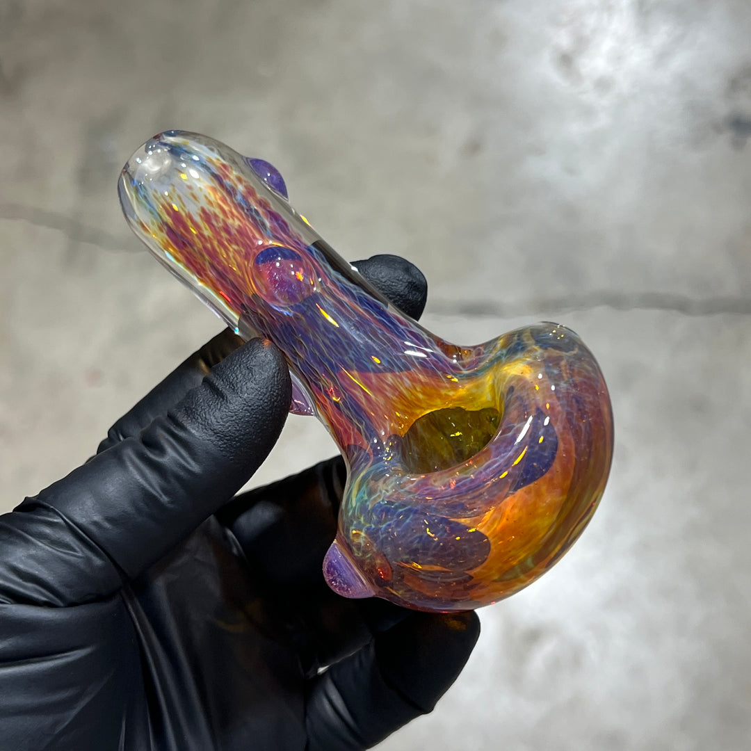 Thick Purple Pipe Glass Pipe Chuck Glass   