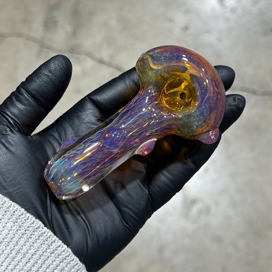 Thick Purple Pipe Glass Pipe Chuck Glass   