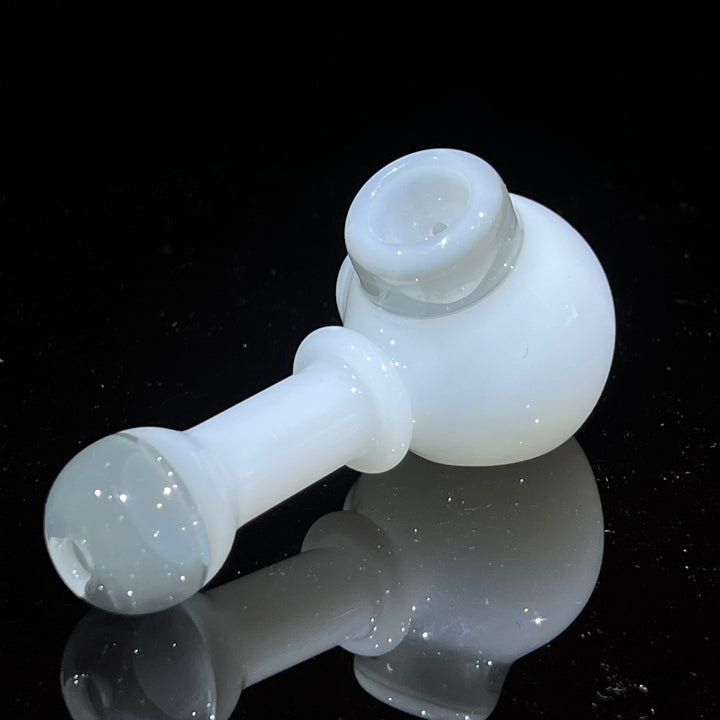 Illadelph Ghost Gray Multi-Hole Spoon Glass Pipe Illadelph Glass   