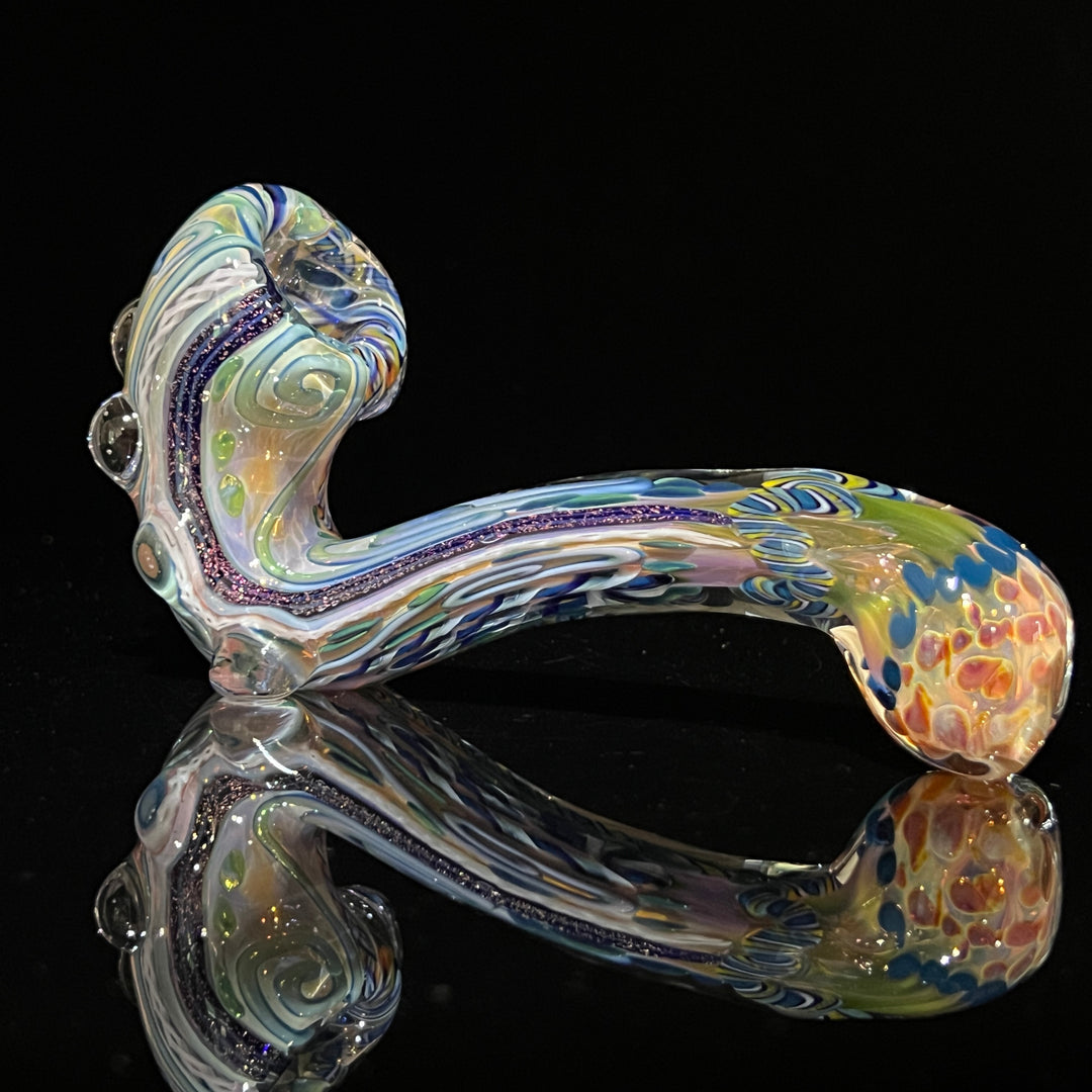 Molten Chaos Sherlock - Lefty Glass Pipe Molten Imagination   