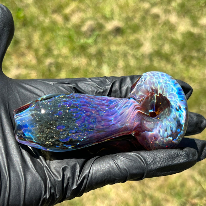 Purple Nebula Pocket Pipe Glass Pipe Tako Glass   