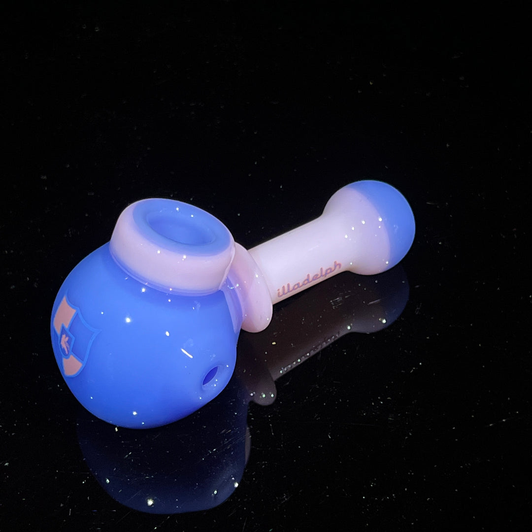 Illadelph Cotton Candy Multi-Hole Spoon Glass Pipe Illadelph Glass   