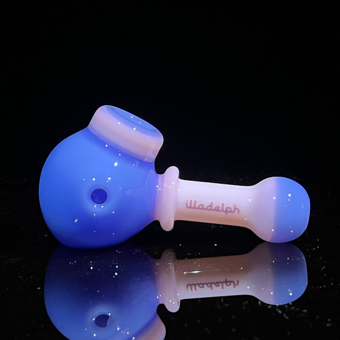 Illadelph Cotton Candy Multi-Hole Spoon Glass Pipe Illadelph Glass   