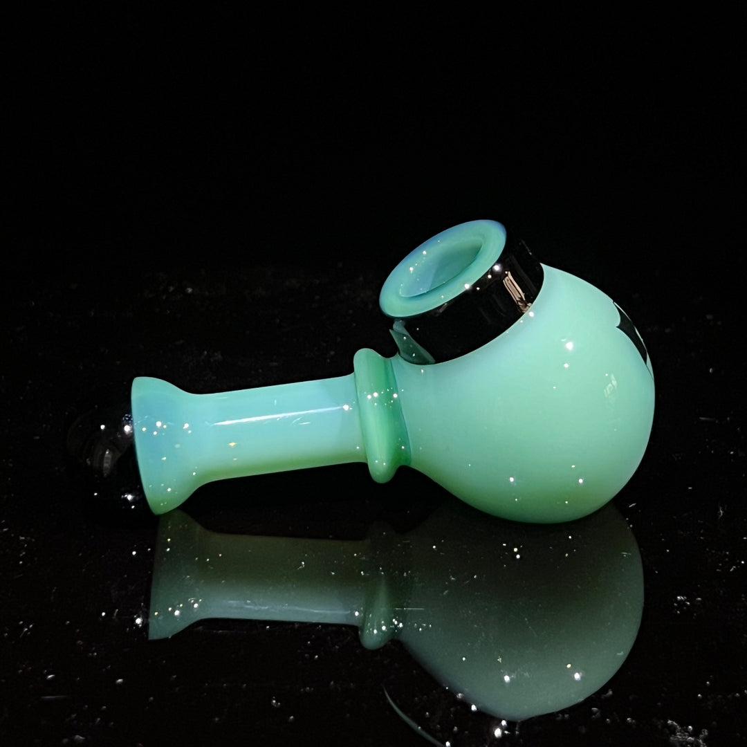 Illadelph Mint Multi-Hole Spoon Glass Pipe Illadelph Glass   