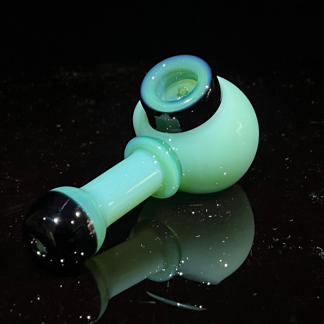 Illadelph Mint Multi-Hole Spoon Glass Pipe Illadelph Glass   