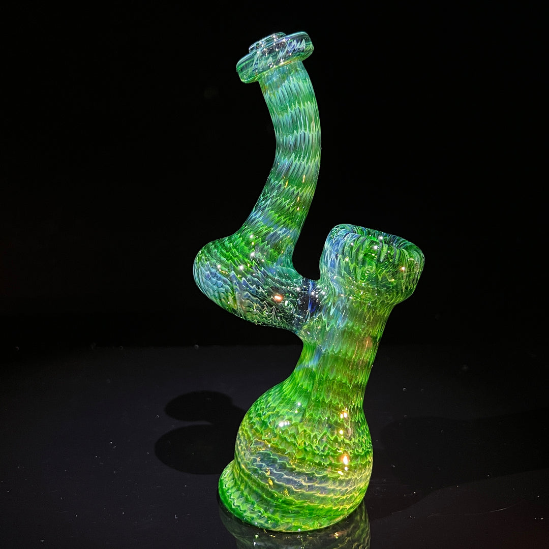 Forest Bubbler with Slyme Carb Glass Pipe Cose Glass   