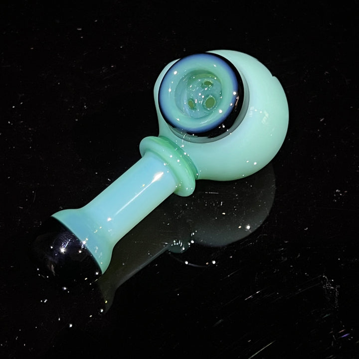 Illadelph Mint Multi-Hole Spoon Glass Pipe Illadelph Glass   
